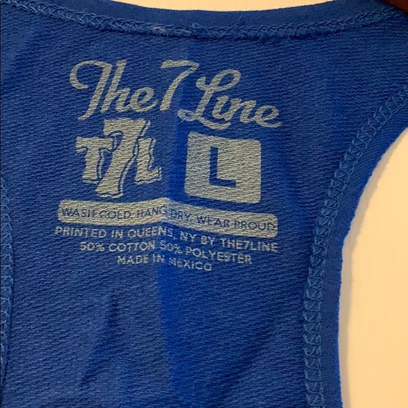 The 7 Line New York Mets Racerback Tank - Picture 2 of 3